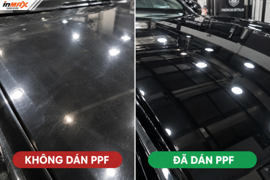 PPF ô tô giúp tăng độ bóng cho sơn xe