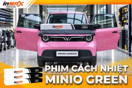Dán phim cách nhiệt cho xe Minio Green