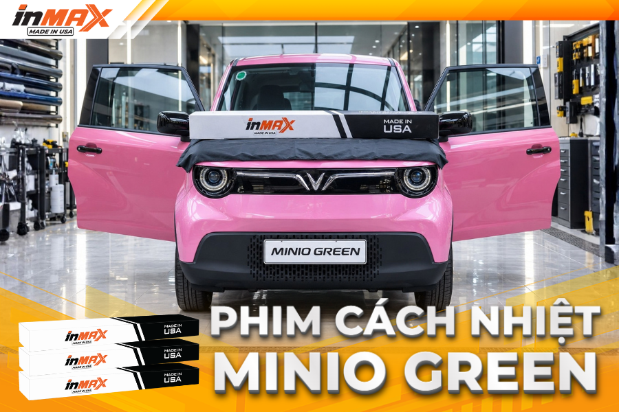 Dán phim cách nhiệt cho xe Minio Green