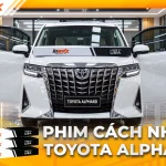 Dán phim cách nhiệt cho xe Toyota Alphard