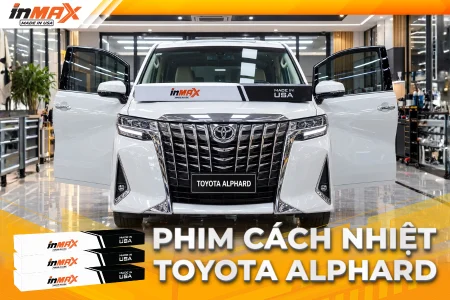 Dán phim cách nhiệt cho xe Toyota Alphard