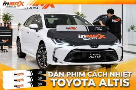 Dán phim cách nhiệt cho xe Toyota Altis