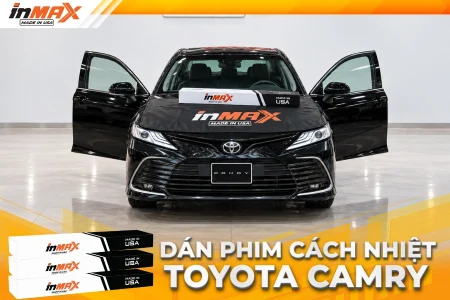 Dán phim cách nhiệt cho xe Toyota Camry