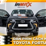 Dán phim cách nhiệt cho xe Toyota Fortuner