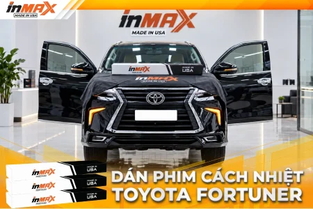Dán phim cách nhiệt cho xe Toyota Fortuner
