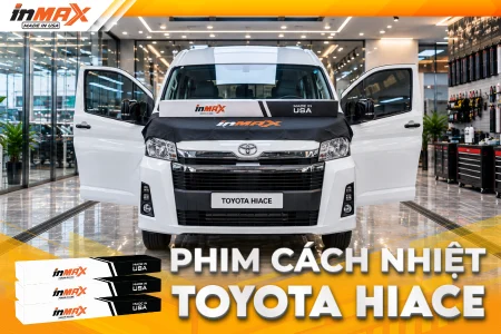 Dán phim cách nhiệt cho xe Toyota Hiace