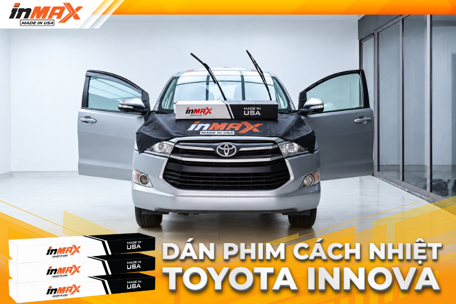 Dán phim cách nhiệt cho xe Toyota Innova