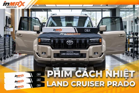 Dán phim cách nhiệt cho xe Toyota Land Cruiser Prado