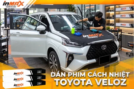 Dán phim cách nhiệt cho xe Toyota Veloz
