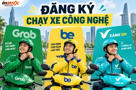 Hướng dẫn đăng ký chạy xe công nghệ (Grab, Be, Xanh SM) 2026