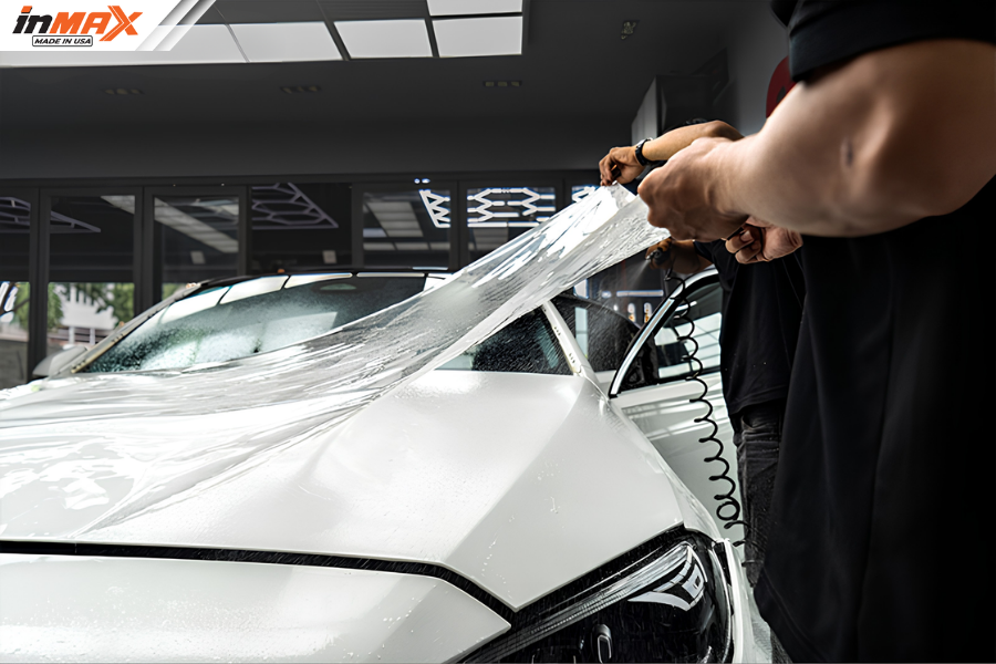 PPF là phim dán để bảo vệ bề mặt sơn xe