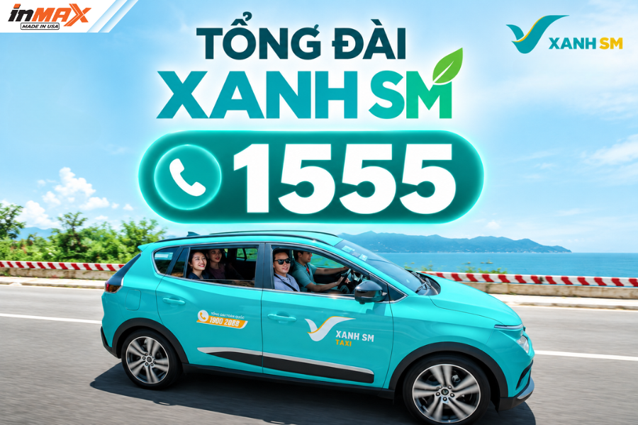 Số Tổng đài Xanh SM đặt xe & CSKH 24/7
