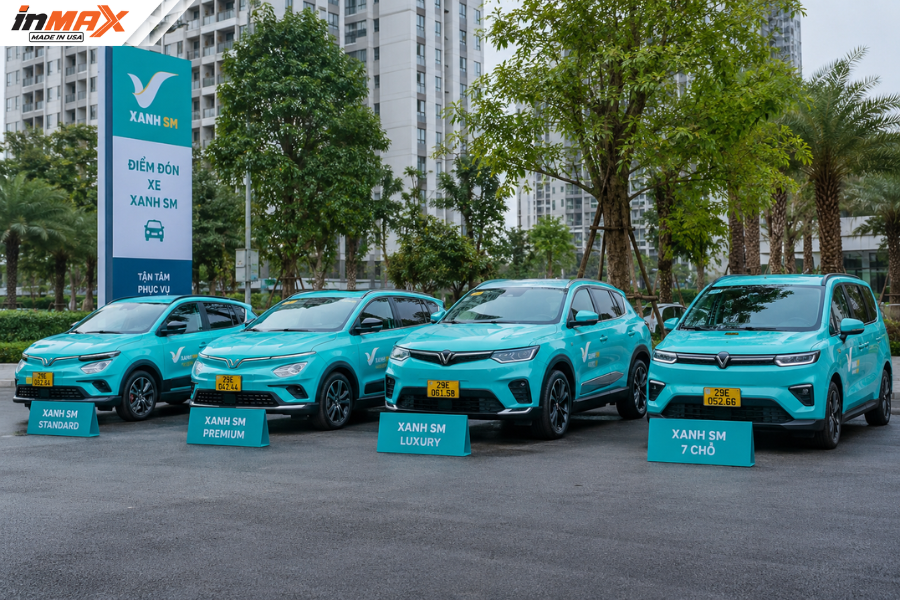 Tổng đài Xanh SM đặt được những hạng xe nào?