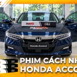 Dán phim cách nhiệt cho xe Honda Accord