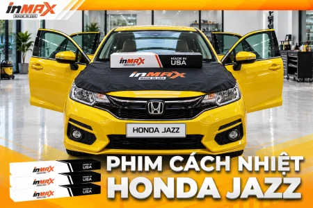 Dán phim cách nhiệt cho xe Honda Jazz