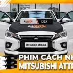 Dán phim cách nhiệt cho xe Mitsubishi Attrage