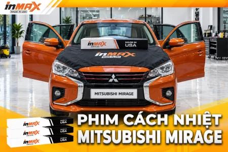 Dán phim cách nhiệt cho xe Mitsubishi Mirage