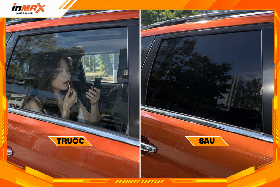 Tăng độ riêng tư nhờ dán phim cách nhiệt cho xe Mitsubishi Pajero Sport