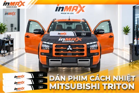Dán phim cách nhiệt cho xe Mitsubishi Triton