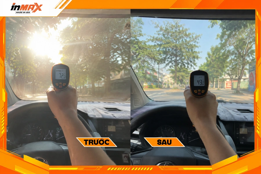 Dán phim cách nhiệt cho xe Mitsubishi XForce hạ nhiệt khoang lái, ngăn tình trạng hấp thụ nhiệt