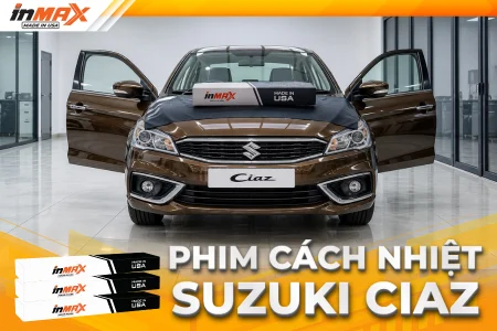 Dán phim cách nhiệt cho xe Suzuki Ciaz