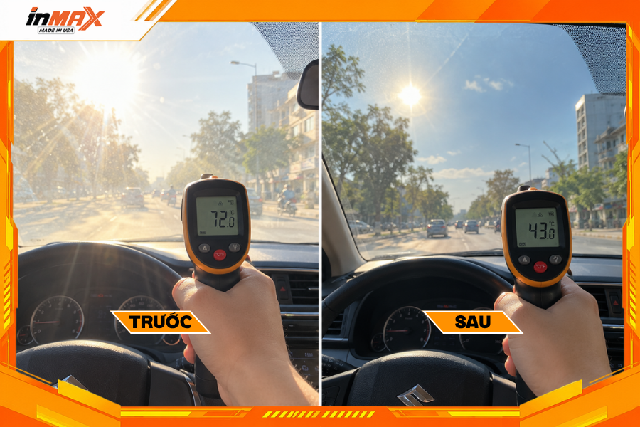 Hạ nhiệt độ nhờ dán phim cách nhiệt cho xe Suzuki Ciaz