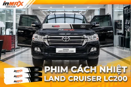 Dán phim cách nhiệt cho xe Toyota Landcruiser LC200